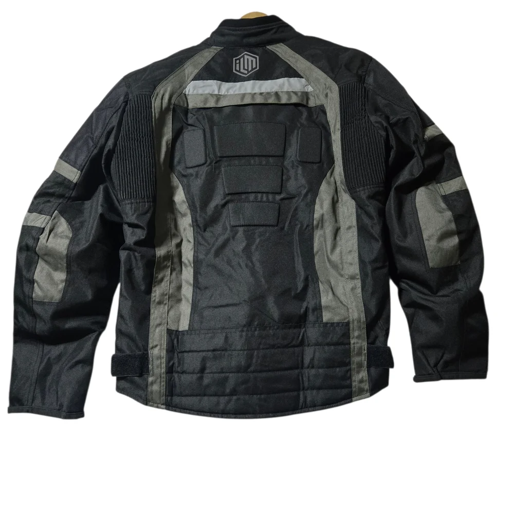 ILM Motorcycle Riding Jacket Men's Size S Black & Gray Jacket NWT - Picture 3 of 13